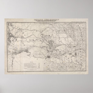 Póster Territorio indio