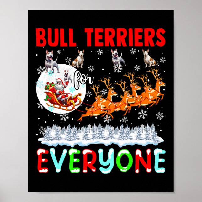 Póster Territorios De Toros Para Todos Dueños De Navidad  (Frente)