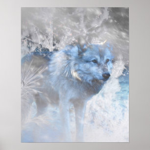 PÓSTER TERRITORIOS WOLF WINTER