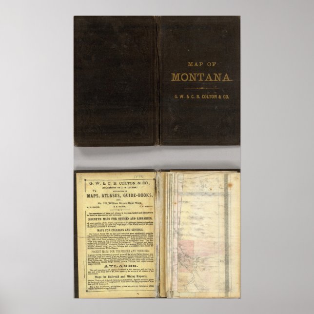 Póster Territory of Montana (Frente)