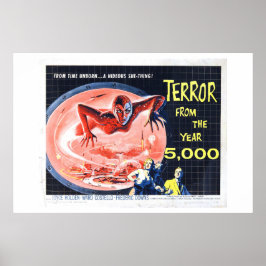 Póster Terror desde el año 5000 (xl)