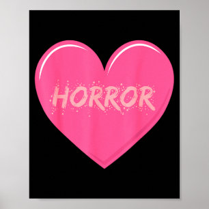 Póster Terror espeluznante Yami Kawaii Pastel Nge San Val