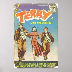 Póster Terry y los piratas 026 c2c