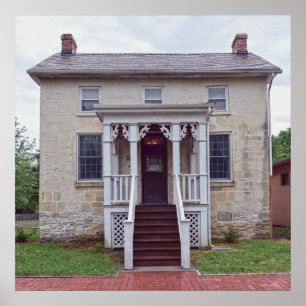 Póster Terwilliger House, Council Grove, Kansas