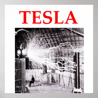 Póster tesla
