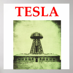 Póster tesla