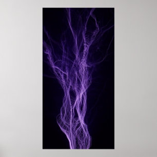 Póster Tesla Powered Lightning