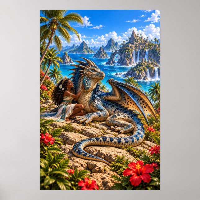 Póster Tesoro de la Isla (Frente)
