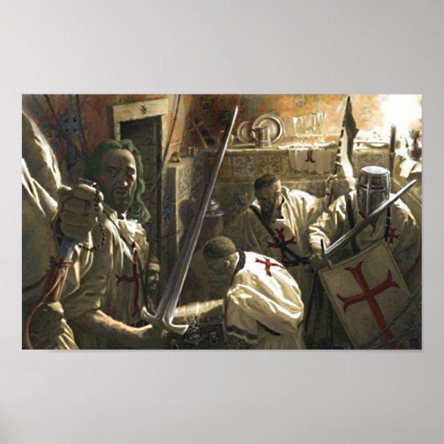 Póster Tesoro de templario (Frente)