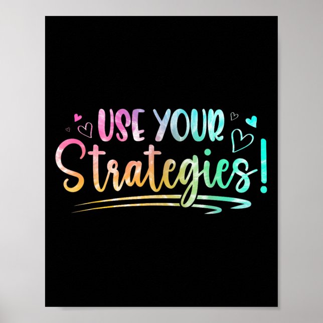 Póster Test Day State Testing Exam Teacher Student Motiva (Frente)