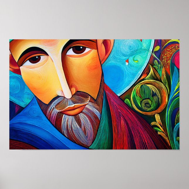 Póster Testigo Alegre de la Fe (Frente)