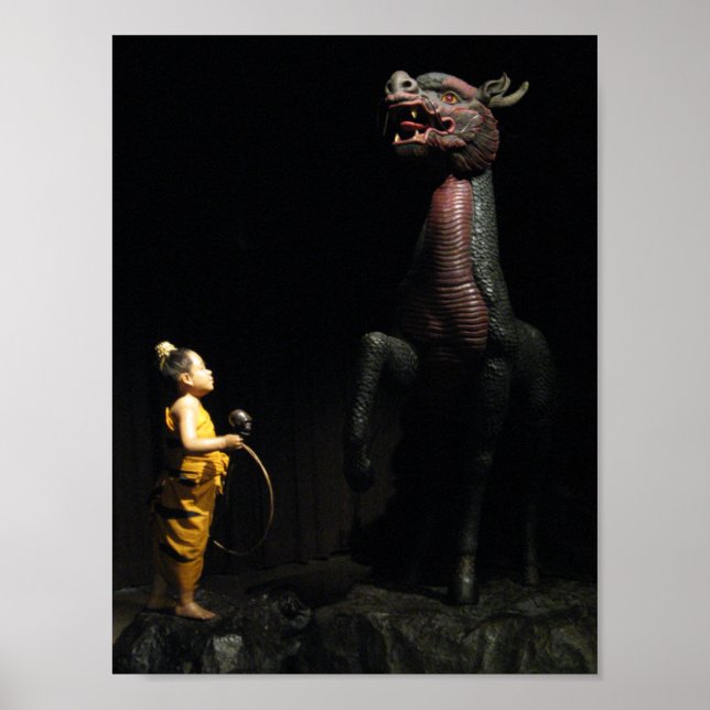 Póster Testigo de hadas tailandés - Phra Aphai Mani (Frente)