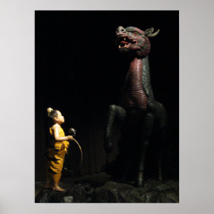 Póster Testigo de hadas tailandés - Phra Aphai Mani