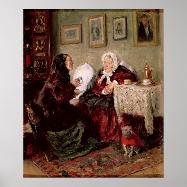 Póster Tete a Tete, 1909 (Frente)