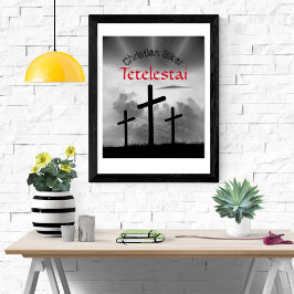Póster Tetelestai Christian Biker's