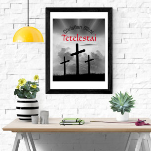 Póster Tetelestai Christian Biker's