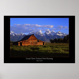 Póster Teton Barn #1