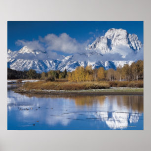 Póster Teton magnífico, Wyoming