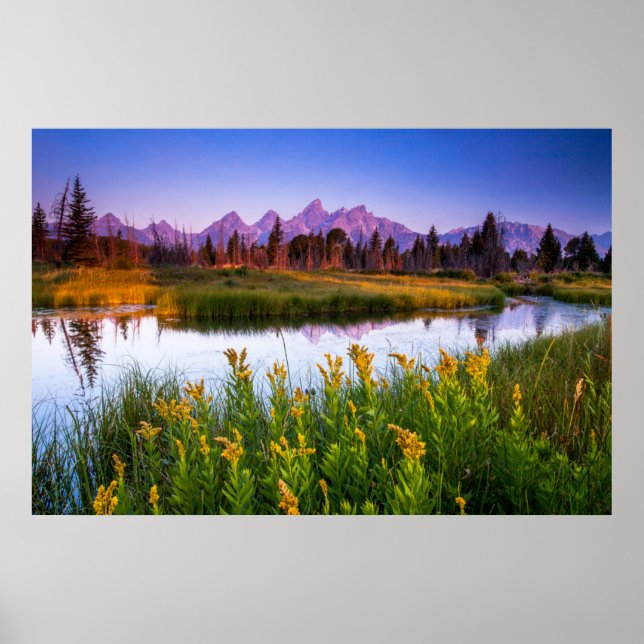 Póster Teton Sunrise (Frente)