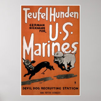 Póster Teufel Hunden