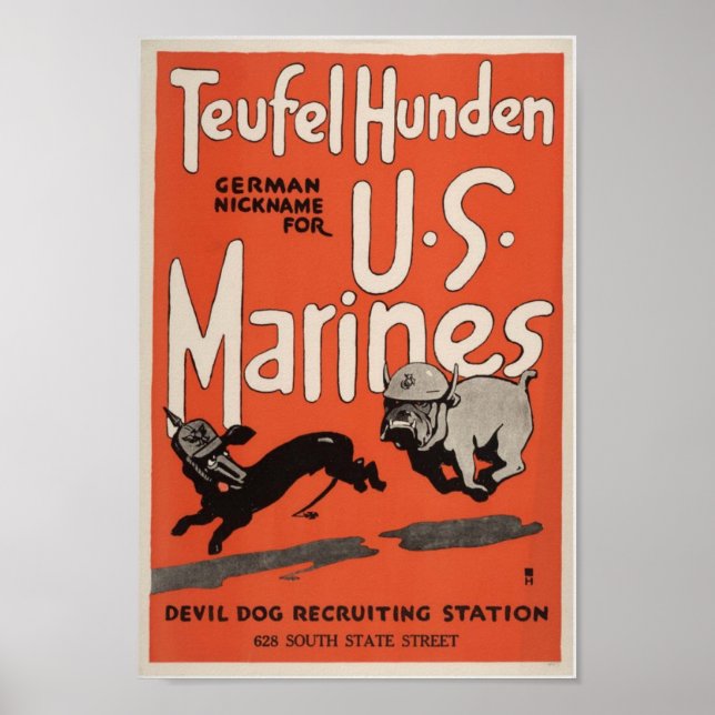 Póster Teufel Hunden (Frente)