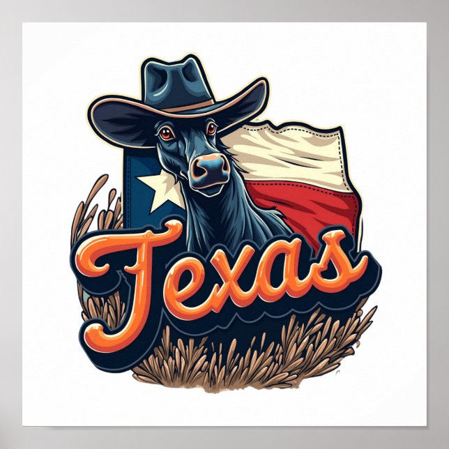 Póster Texas (Frente)