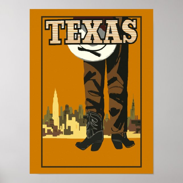 Póster Texas (Frente)