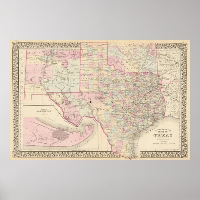 Póster Texas (Frente)