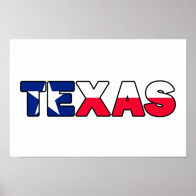 Póster Texas (Frente)