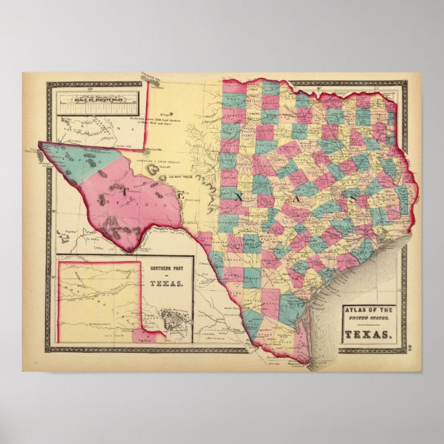 Póster Texas 3 (Frente)