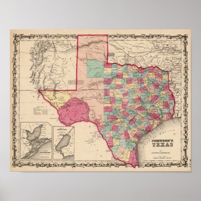 Póster Texas 7 (Frente)