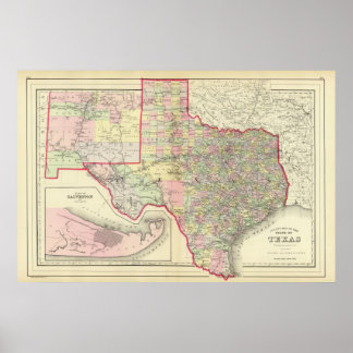 Póster Texas 9