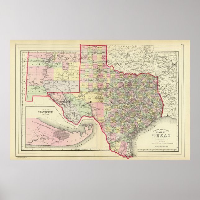 Póster Texas 9 (Frente)