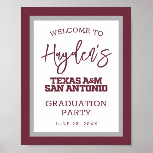 Póster Texas A&M San Antonio