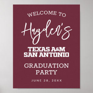 Póster Texas A&M San Antonio