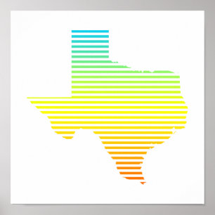 Póster texas chill fade
