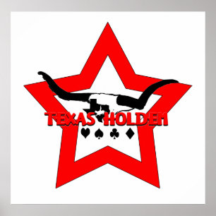 Póster Texas Holdem