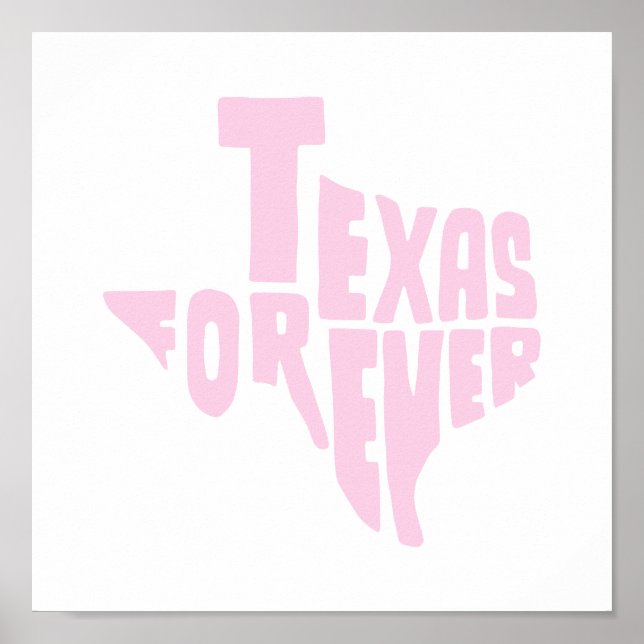 Póster Texas Por Siempre (Frente)