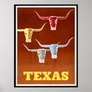 Póster Texas Unedited Vintage Photos Old Aesthetic Pictur