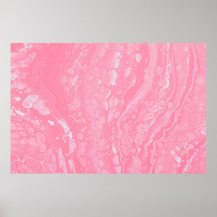 PÓSTER TEXTIL DE FLORES ROJO Y BLANCO