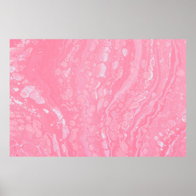 PÓSTER TEXTIL DE FLORES ROJO Y BLANCO (Frente)