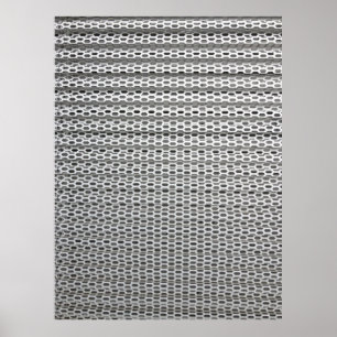 Póster Textil gris