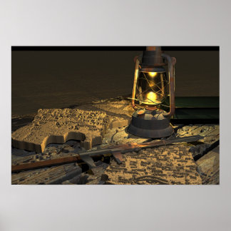 Póster Texto antiguo