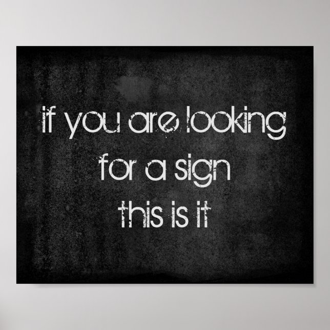 Póster texto de comillas de humor en gris oscuro angustia (Frente)