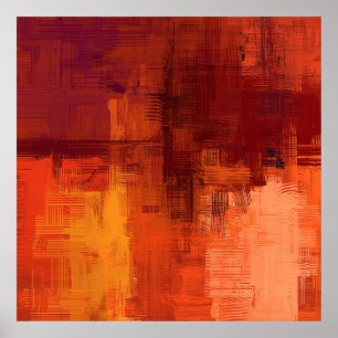 Póster Textura abstracta. 2.º ilustracion. Mano expresiva