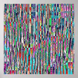 Póster Textura abstracta repetir patrón moderno abstracto