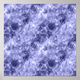 Póster Textura arrugada azul oscuro