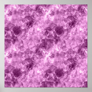 Póster Textura arrugada rosa oscuro