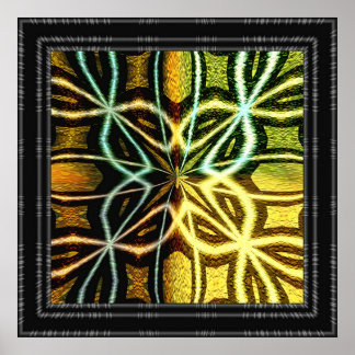 PÓSTER TEXTURA ART DECO #07