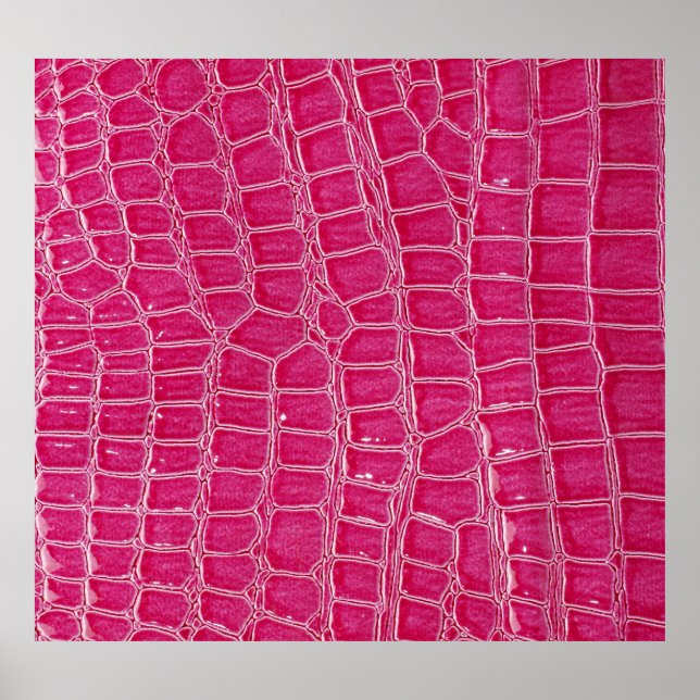 Póster Textura con patrones de ligador rosa (Frente)